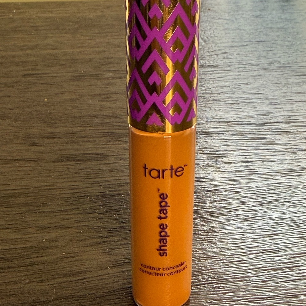 Tarte Shape Tape Concealer in Orange with Purple Design
